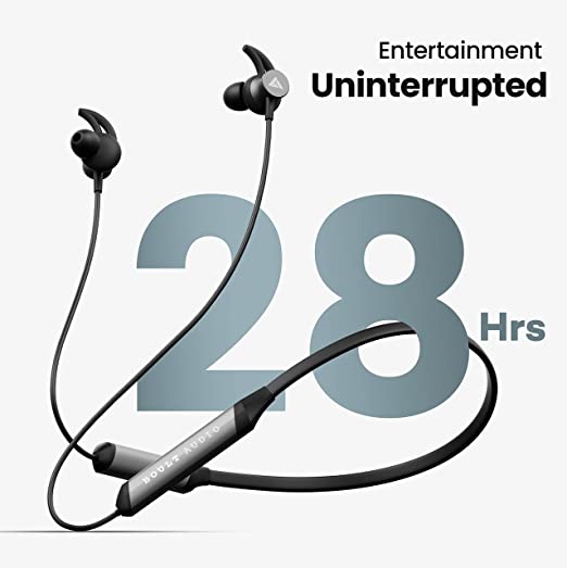 Boult Audio XCharge Wireless in Ear Bluetooth Earphones with ENC Mic, 28H Playtime, Type-C Fast Charging (15Min=15Hrs Playtime), Made in India, Biggest 14.2mm Bass Drivers Neckband (Black) Boult Audio XCharge Wireless in Ear Bluetooth Earphones with ENC Mic, 28H Playtime, Type-C Fast Charging (15Min=15Hrs Playtime), Made in India, Biggest 14.2mm Bass Drivers Neckband (Black)